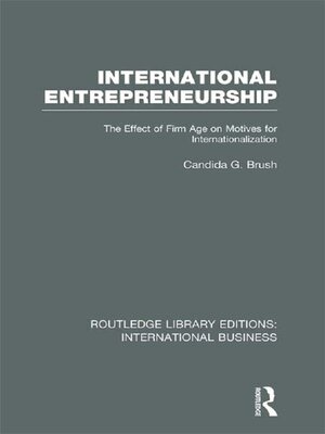cover image of International Entrepreneurship (RLE International Business)